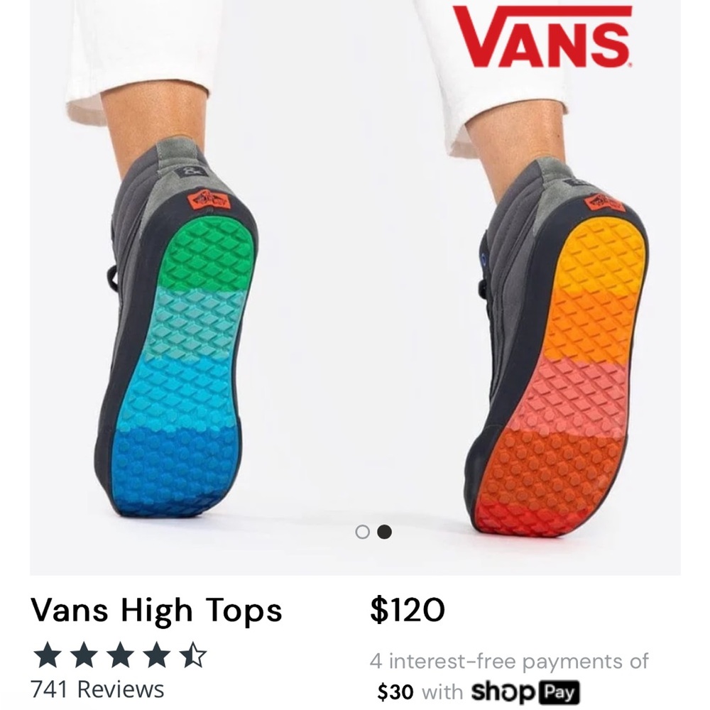 H&B High Top Vans, “Made for the Makers.”